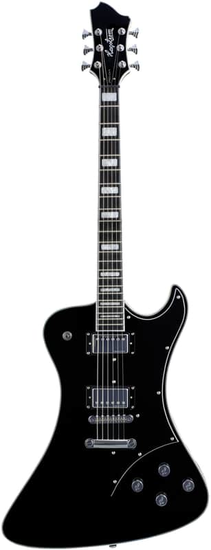 Hagstrom Fantomen Black Gloss image 1