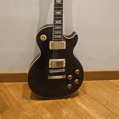 Gibson Les Paul Standard with '60s Neck Profile 2003 - Trans Black image 1