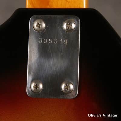 Vox Mando-Guitar 100% Complete 1960s Sunburst image 13