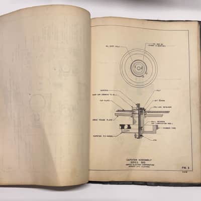 Ampex Model 300 Instruction Manual (Original 1952) image 3
