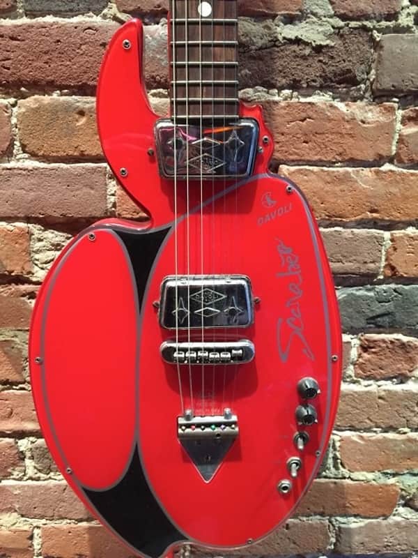 Wandre Scarabeo 1966 Red ULTRA RARE image 1