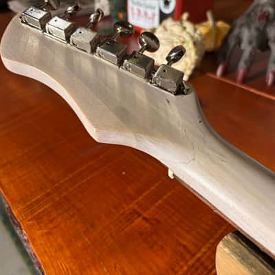 Harmony bobkat(cardinal guitars rebuild) image 5