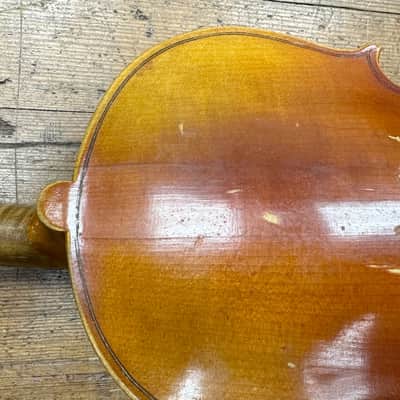 Vintage Czech Stradivarius Copy Violin Husk for parts/repair project image 8