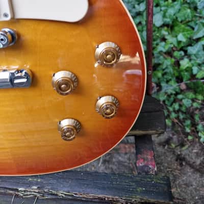 Gibson Traditional 120th Anniversary 2014 - Lemon Flame top image 6