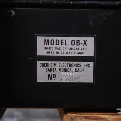 1979 Oberheim OB-X - 8-Voice with MIDI image 9