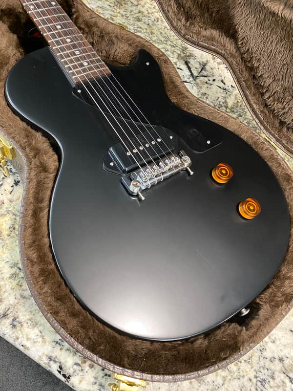 PROTOTYPE 2024 Gibson Charlie Starr Les Paul Junior Ebony - Used in Gibson's Video image 1