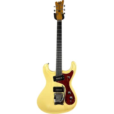Mosrite The Ventures Model - Vintage White image 3
