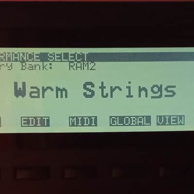 Original display for Korg wavestation A/D