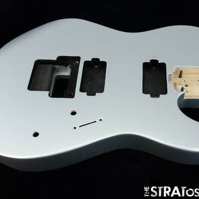 2018 Charvel San Dimas 2 Pro Mod BODY HH Floyd Rose Route Tele Shape Silver image 1
