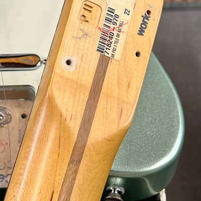 2021 Fender American Professional II Telecaster - Mystic Surf Green image 21