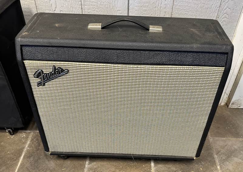 Fender Twin Reverb Cabinet with 212 Jupiter speakers 65 reissue - Black image 1