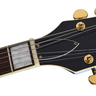 Mint Gretsch G2655TG Limited Edition Streamliner CB Jr Electric Guitar, Riviera Blue image 3