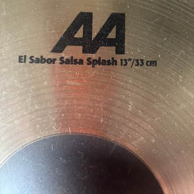 Sabian 13" AA El Sabor Salsa Splash 2017 - Natural image 2