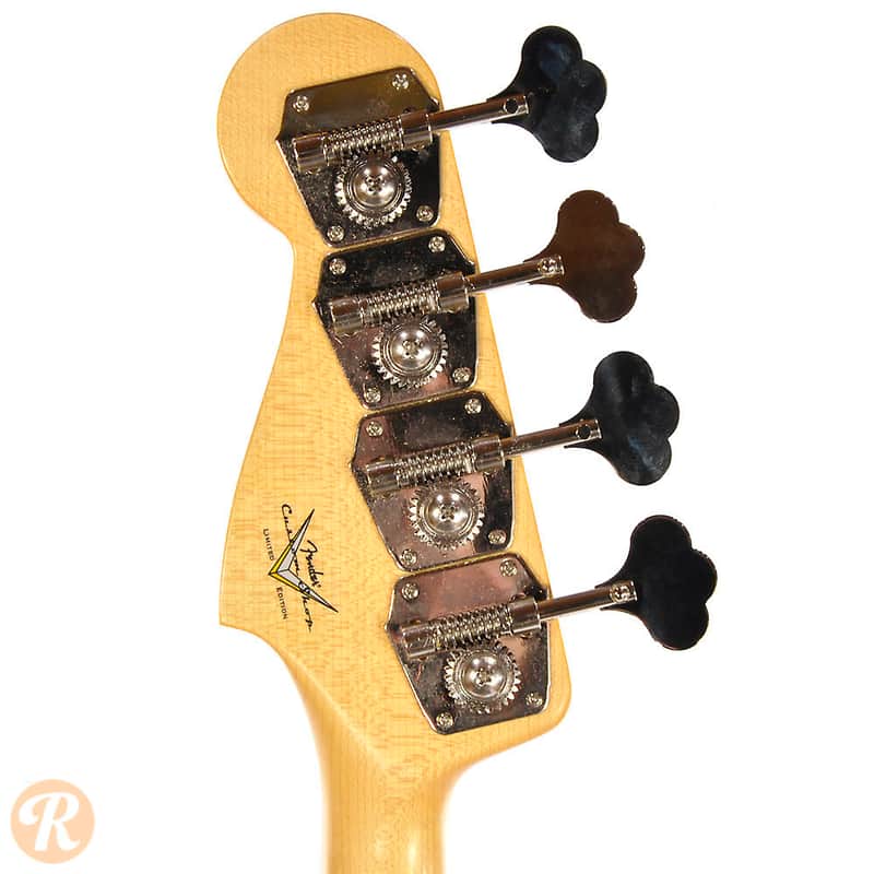 Fender Adam Clayton Signature Precision Bass Gold Sparkle 2011 image 4