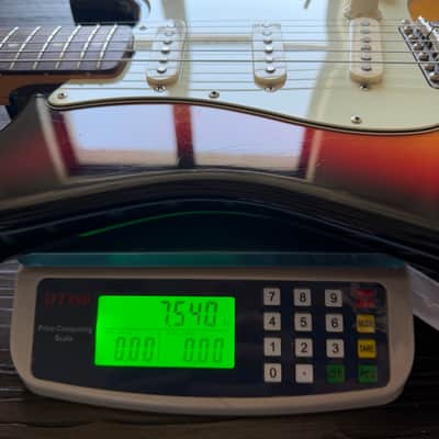 Used Fender Custom Shop ‘60 Stratocaster Closet Classic - Sunburst w/OHSC image 9