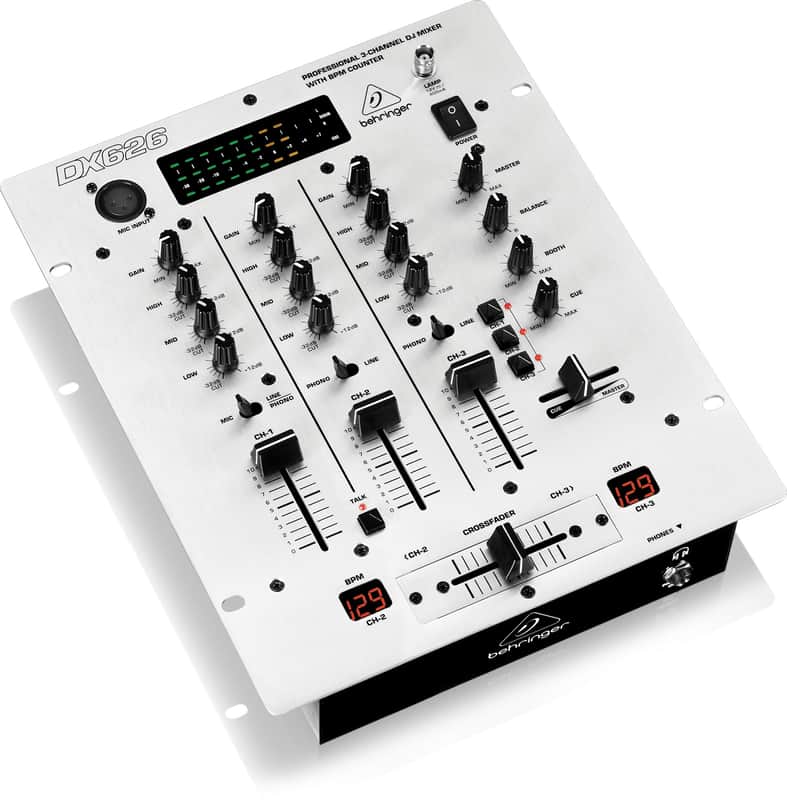 Behringer Pro Mixer DX626 3-Channel DJ Mixer image 1