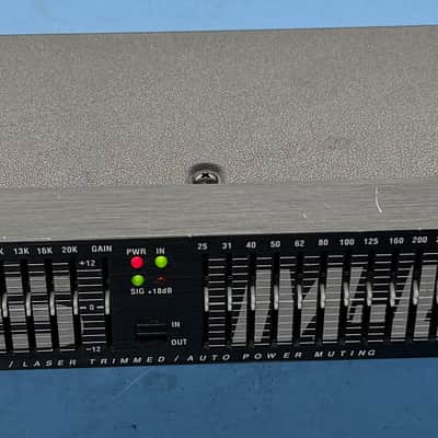 Alesis Alesis M-EQ 230 Dual 1/3 Octave Precision Equalizer. image 1