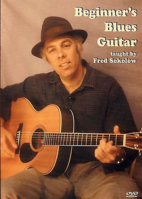 Beginner's Blues Guitar Instructional DVD & PDF file book by Fred Sokolow image 1