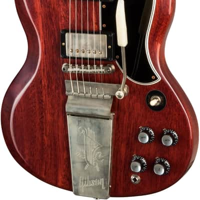 Gibson 1964 SG Standard Reissue w/ Maestro Vibrola - Cherry Red image 1