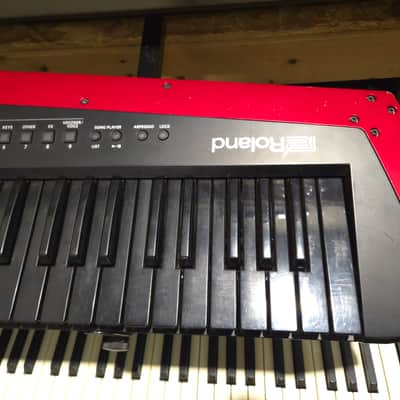 Roland AX-Edge 49-Key Keytar Synthesizer 2018 - Present - Black / Red - Local Pickup Only image 2