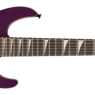 NEW Jackson JS Series JS1X Dinky Minion with Amaranth Fretboard - Pavo Purple, Comes With Pro Set Up! This Axe Will Have Your Kiddo Shredding In No Time! image 2