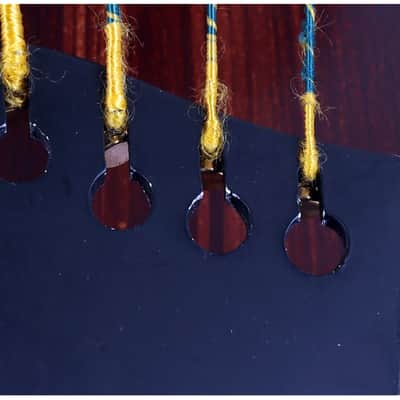 BSX Bass Allegro 4-String Acoustic-Electric Upright Bass - Nutmeg image 6