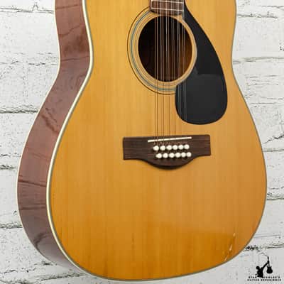 Vintage Yamaha FG-230 Red Label Japan 12 String (Needs Neck Reset) w/ Case image 2