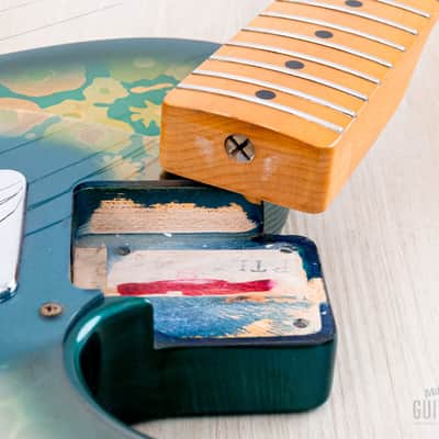 1987 Fender Telecaster Blue Flower '69 Vintage Reissue TL69-75, Collector-Grade, Japan MIJ Fujigen image 17