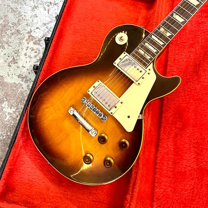 H.S. Anderson Les Paul Singlecut standard 1977 - Sunburst original
