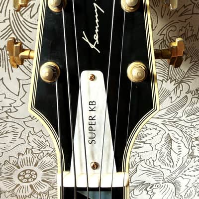 Heritage 'Super KB' - Kenny Burrell - Signature,  2003,  No 6/50, Antique Blond, Hand Signed by Kenny Burrell, Exc + Condition, HSC, Free World Wide Shipping ! image 4