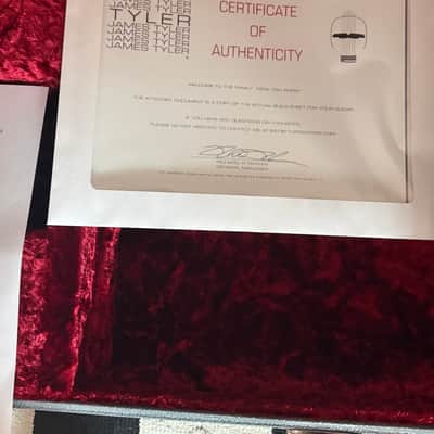 James Tyler USA Dann Huff Original Classic with X-Thin Neck image 16