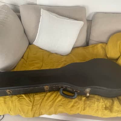 Immagine Vintage 1968 Gibson Les Paul Case - Black w Gold Interior - RARE! - 2