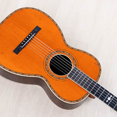 1890s Lyon & Healy Size 1 Vintage Parlor Acoustic Guitar, Adirondack Spruce & Brazilian Rosewood, Collector-Grade image 9