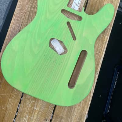 USA Telecaster Body USA Spec - Green Stain image 1