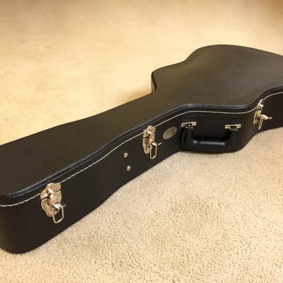 Martin 445 Dreadnought Hardshell Acoustic Guitar Case Black/Olive Drab image 5