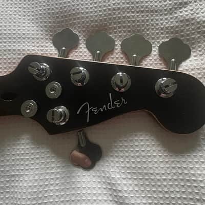 Fender Squier 2025 Affinity 5-String Jazz Bass Guitar NECK, Custom Upgraded with New Vintage 60's Style Nitrocellulose Amber Lacquer Finish, Precision P-Bass image 2