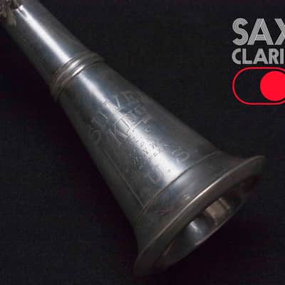 Vintage King Bb Metal Clarinet – H.N. White Co. – 100% Playable image 5