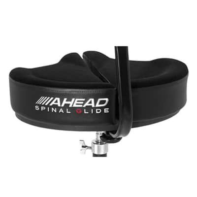 AHead SPG-BBR4 Black Drum Throne with Back Rest image 2