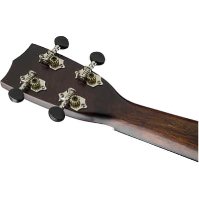 Gretsch G9110-L A.E. Concert Long-Neck Ukulele with Gig Bag, Vintage Mahogany Stain image 11
