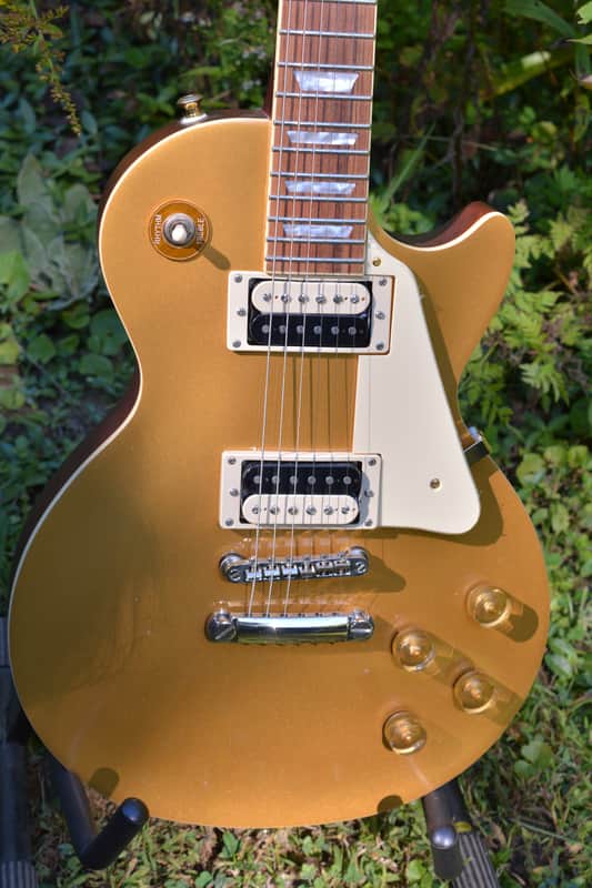 2018 Epiphone Les Paul Traditonal PRO III, 60's Goldtop w/Coil Splitting and New Cosmetic mods, New Set-Up & New Garry Brown Hardshell Case image 1