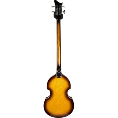 Greco VB Violin Bass 1970s - Vintage Sunburst image 4