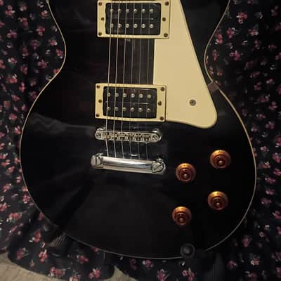 Epiphone 2003 Les Paul Standard Plus Top made in Korea 2003 Trans Black MIK Saein Factory image 3