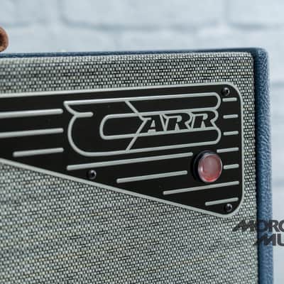Carr Bel-Ray Combo - Navy- Buffalo Hide Handle image 2