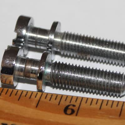 Vintage 1960's Gibson Long Tailpiece Studs 1.5" Chrome Les Paul ES SG 1965 1966 1968 image 3