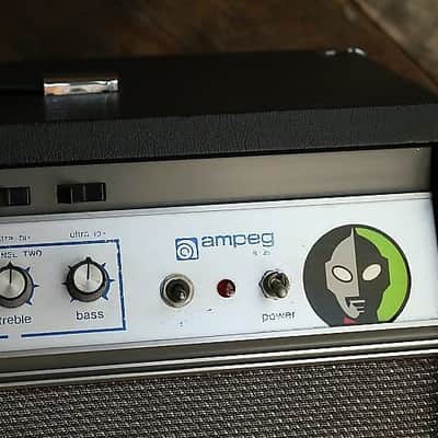 1970s Ampeg B-25 Head & B25B 2x15 Cabinet image 3