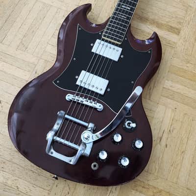 Cimar (~Ibanez/Hoshino) SG-style guitar - made in Japan - pre-lawsuit image 3