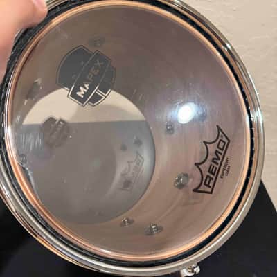 ~NEW!~ Mapex SRT807ZXT Saturn VI Maple/Walnut Hybrid 7x8 Rack Tom in Marine Teal Burst Gloss Lacquer image 4