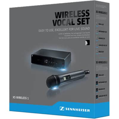 Sennheiser XSW-1-825-A UHF Vocal Set w/ e825 Dynamic Microphone - 548 to 572 MHz image 5