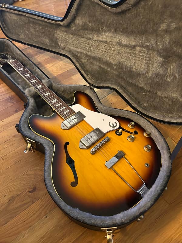 Epiphone USA Collection John Lennon Signature '65 Casino 1998 - 2000 - Vintage Sunburst Bild 1