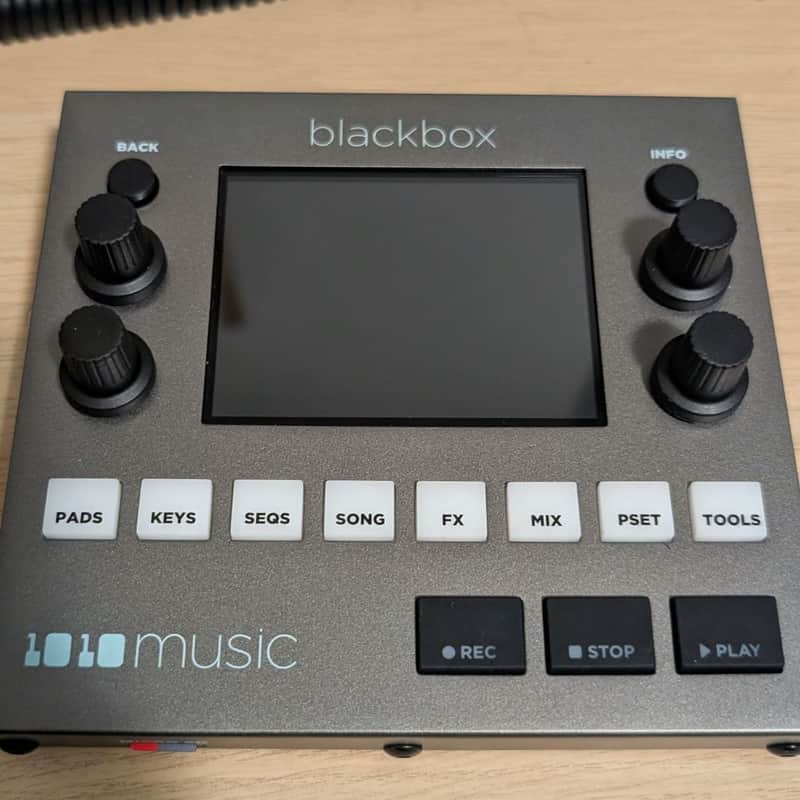 1010 Music Blackbox Desktop Compact Sampling Studio 2016 - Present - Black image 1